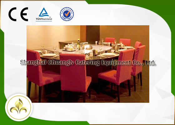 kaufen 10-Sitze- Kreis-Induktion/elektrische Teppanyaki-Grill-Tabelle mit Lüftungsanlage online manufacture