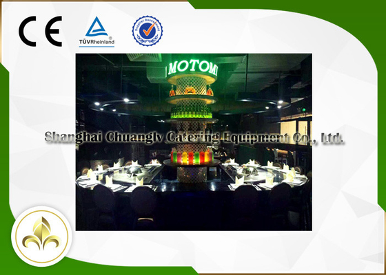 kaufen Halb gasen Kreis Teppanyaki-Grill-Restaurant-Edelstahl 304/legierter Stahl-Material online manufacture