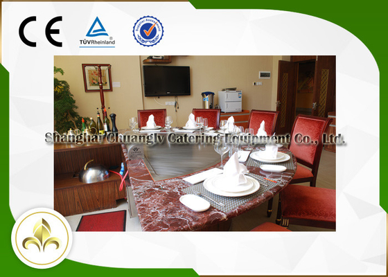 kaufen Restaurant Handels-Hibachi-Grill Teppanyaki-Herdplatte mit Luft-Auszieher online manufacture
