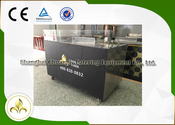 kaufen Induktion Teppanyaki-Platte Handels-Hibachi-Grill-eingebautes Luft-Gebläse online manufacture