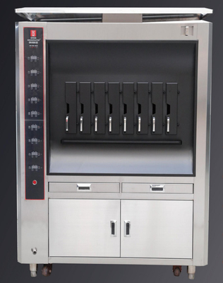 kaufen Numerische Steuerung im europäischen Stil Heizung eine oder zwei Schichten 4/6/8 Plätze Fischgrillmaschine online manufacture