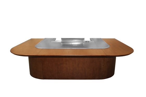 kaufen Gewölbter elektrischer Teppanyaki-Grill / Teppanyaki-Tisch aus Edelstahl 304 online manufacture