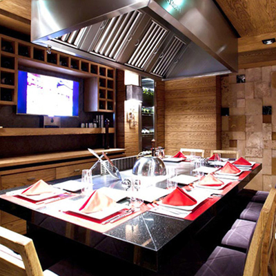 kaufen 10-Sitze- Marmorcountertop-Induktion japanische Teppanyaki-Grill-Tabelle online manufacture