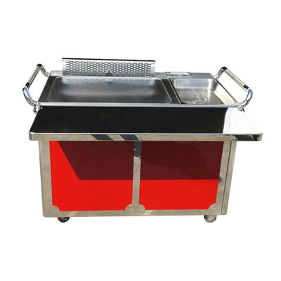 kaufen Werbung des Edelstahl-304 elektrische Countertop-Rechteck Teppanyaki-Grill-Tabelle online manufacture