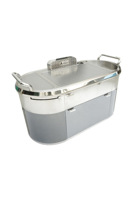 kaufen Mobiler Abstieg-Abgas-Grill-Kontaktgrill fertigte Handelskontaktgrill besonders an online manufacture