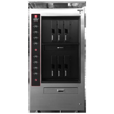kaufen Silbrige/schwarze Edelstahl-Fisch-Grill-Maschinen-intelligente Frequenzumsetzung online manufacture