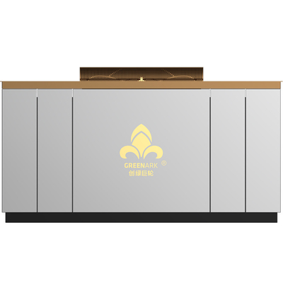 kaufen Rechteckiger Kupfer Teppanyaki Grill Tisch kann in Größe und Rauch Abgasmethode (nach Bedarf)hibachi Grill angepasst werden online manufacture