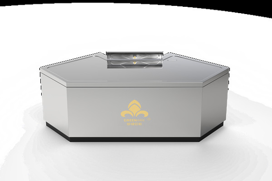 kaufen Hotel/Restaurant Teppanyaki Grilltisch mit anpassbarem Rauchabzug und Frontluftversorgungssystem online manufacture