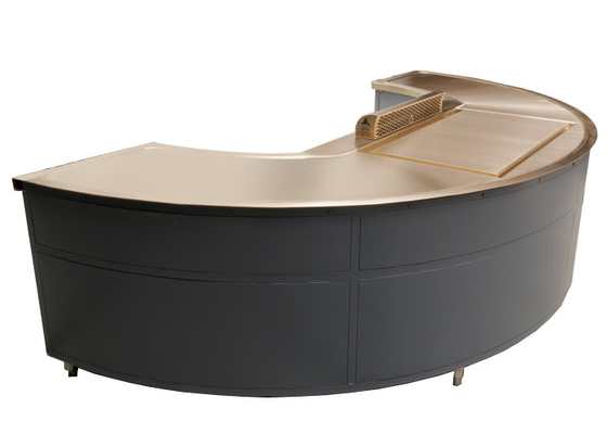 kaufen Kreisen Sie halb Teppanyaki-Grill-Tabelle besonders anfertigte reine kupferne Gas-Heizung ein online manufacture