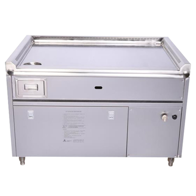 kaufen Kommerzielle Teppanyaki Grillplatte 1200mm-2400mm Edelstahl 304 Online-Herstellung