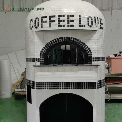 kaufen Italienischer Pizzaofen mit Vulkanstein 600°C 15kW Gas Elektro Online-Herstellung
