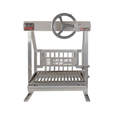 kaufen Kommerzieller Holzkohlegrill Spanischer Eisen BBQ Grill mit 304 Edelstahl Multifunktionales Design und 300-600°C Kochtemperatur Online-Herstellung