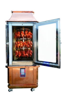 kaufen Heißwind-multi Funktions-Anzeigen-Grill-Hühnerenten-und -lamm-Grill-Maschine online manufacture