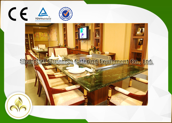 8-Sitze- japanischer Teppanyaki-Grill-Tabellen-Reis/Nudel Countertop Hibachi-Grill