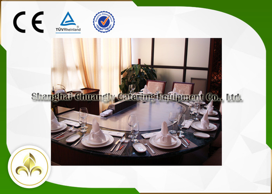 Reinigungs-System-Gas/elektrischer Teppanyaki-Grill für Restaurant-Hotel-Nahrung Plazza