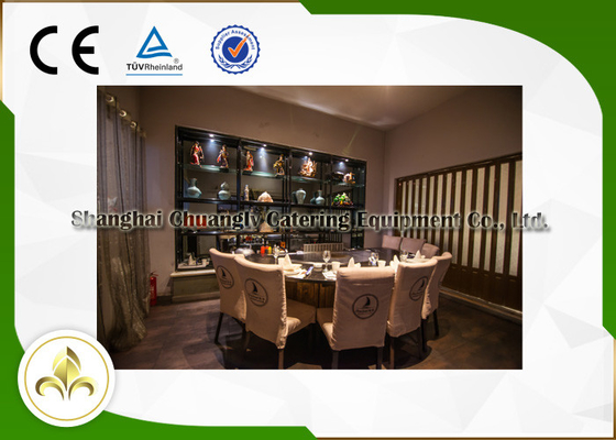 Professioneller kundenspezifischer Restaurant Hibachi-Grill-Innen-/Teppanyaki-Tabelle im Freien