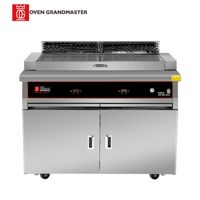 Elektrischer erhitzender Handelsgrill-Ausrüstung zu öffnender GRILL 220V Grill