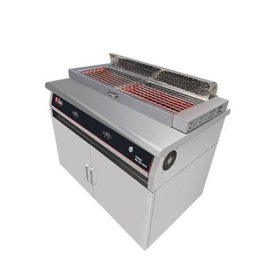 Elektrische Grillgeräte aus Edelstahl mit Abgassystem