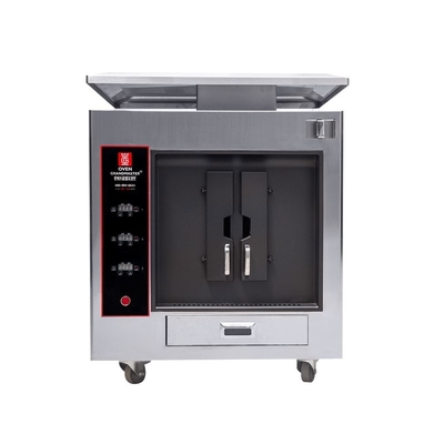 OFEN GRANDMASTER KD10 kommerzielle einlagige zwei Gitter-Fisch-Grill-Maschine - elektrisch