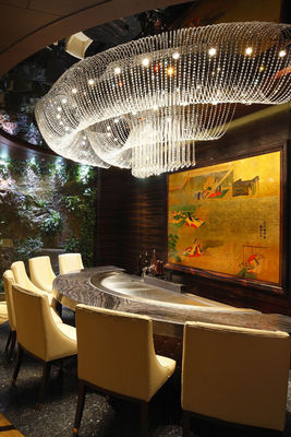 Kreisförmiger Teppanyaki Grilltisch