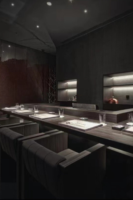 Große Restaurant-Rechteck Teppanyaki-Grill-Tabelle mit kundengebundener Dekoration