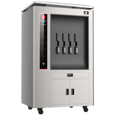 Einlagige 4 Raum-Fisch-Grill-Maschine mit intelligenter Startuhr