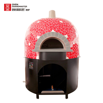 Lava Rock Italy Pizza Oven-Gas-Heizungs-Runde oder Quadrat-oberster Gebrauch im Freien