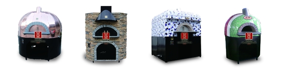 Moderne Italien-Pizza Oven Dome With Cleaning Shovel/kupferne Bürste
