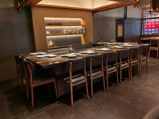 Maßgeschneiderte Dekoration Möbel Restaurant Hibachi Grill Temperaturbereich 50-300C