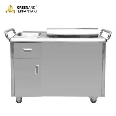 Gasschrank aus Edelstahl