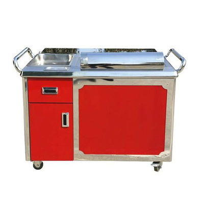Restaurants mobiler freistehender Teppanyaki Grilltisch
