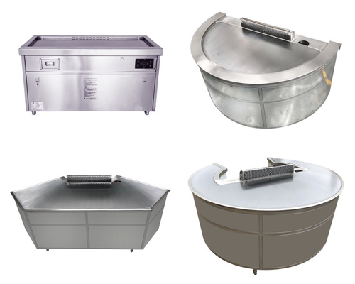 Kundengebundene Grill-Tabelle Rechteck Teppanyaki Hibachi, Gas-Grill-Kontaktgrill