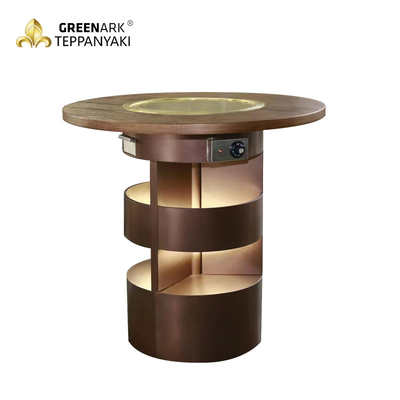 GREENARK Kleiner elektrischer Kupfer Teppanyaki Grilltisch