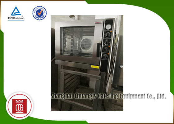Tischplatte 6 Schichten Combi Oven Commercial Barbecue Grills mit elektrischen Rohr-Heizungen