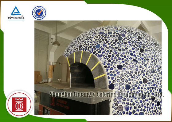 Handels-Napoli-Art-Italien-Pizza Oven Gas Heating Natural Lava Rock