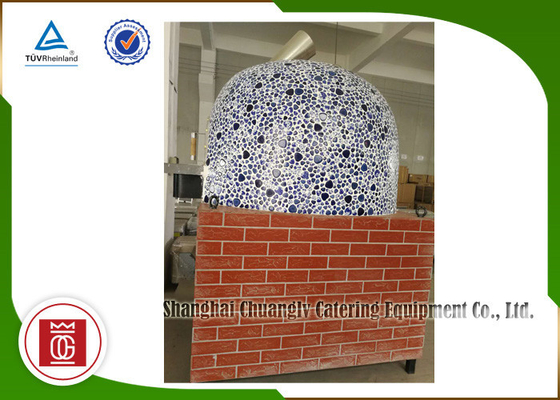 Napoli-Art-Italien-Pizza-Oven Gas Heating Natural Commercial-Ziegelstein-Pizza-Ofen