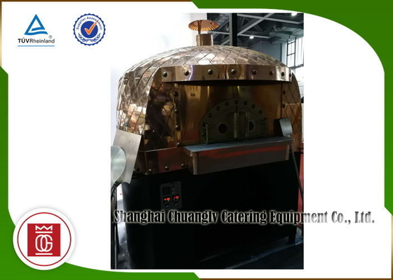 Elektrischer Italien-Pizza-Oven Copper Plated Napoli Lava-Felsen für Restaurant