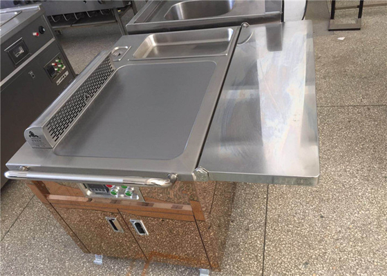 Elektrische/Gas-Heizung Teppanyaki-Grill-Tabelle für Restaurant-Hotel