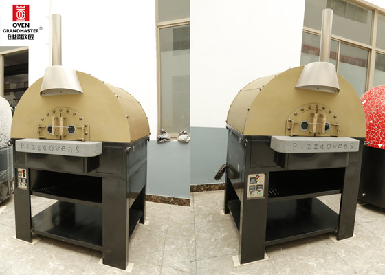 Handelsrunde/quadratische Spitze Lava Rock Gas Italy Pizza Oven For Outdoor