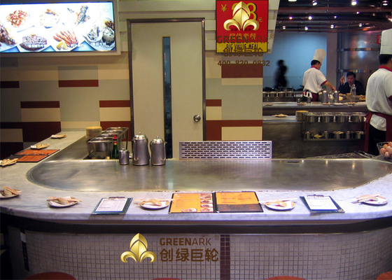 Teppanyaki-Tabelle Heizung elektrostatische Sitze des Dampf-Reinigungsapparats 10 elektromagnetische