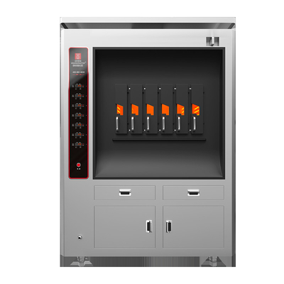 Elektrofischgrill mit Einzelschicht 6 Abteilungen 6 Fische gleichzeitig Grillöfen