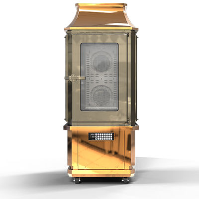 Grillmaschine mit heißem Wind 17 kW mit automatischer Reinigung