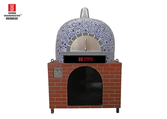 Umweltfreundliche Italien-Pizza-Oven Gas Heating Natural Lava-Felsen Napoli-Art