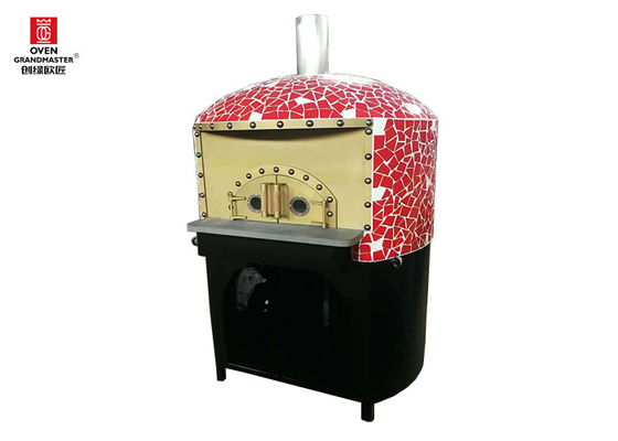 Gas-Heizungs-verzierten italienische Pizza-Oven Natural Lava Rock Ceramic-Fliesen