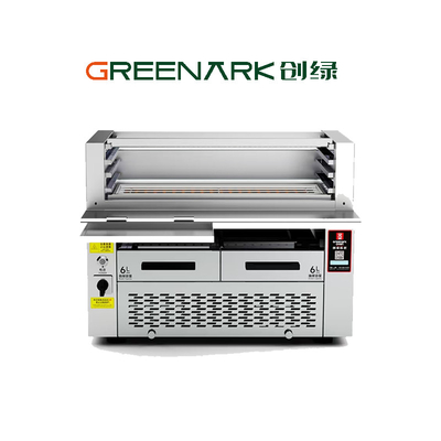 Kommerzielle elektrische Grill - Hochwärme bei 800°C, energieeffizient und CE-zertifiziert