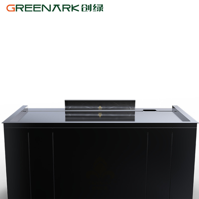 Industrielle Teppanyaki Grill mit Dreifachluftstrom Rauchreinigung & Anti-Clog Tech