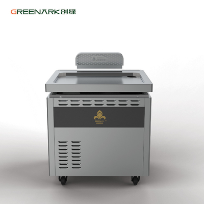 Küchengeräte für den gewerblichen Gebrauch 4.5KW Multifunktions-Induktions-Flatfryer Teppanyaki Grill mit Schrank