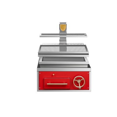 Kommerzielle spanische Eisengrill/Pizza/Fleisch Grilldeck Holzkohle