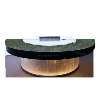 Custom Teppanyaki Grill Table 1300x1000mm 8000W Electric/Gas