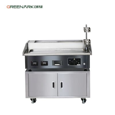 Kommerzieller Teppanyaki-Grill mit 16 mm lebensmittelechtem Stahl, intelligenter Temperaturregelung bis 280 °C und 896 x 390 mm Heizfläche